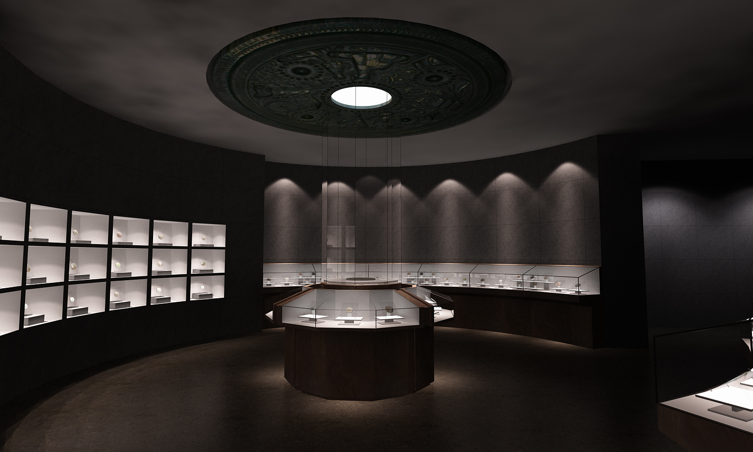 博物馆展柜 珠宝展柜 铁艺柜 独立柜 文物展柜 模块化展柜 展柜-阿里巴巴